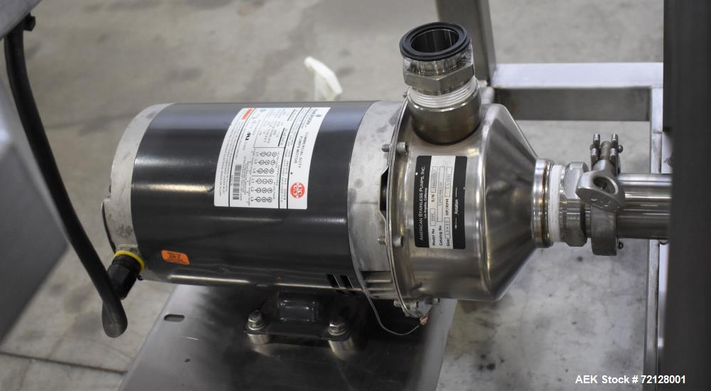 Used Epak / Apacks Econoline Inline Pressure Gravity Liquid Filling Machine